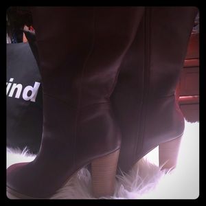 New boots, expensive leather! Orig $269